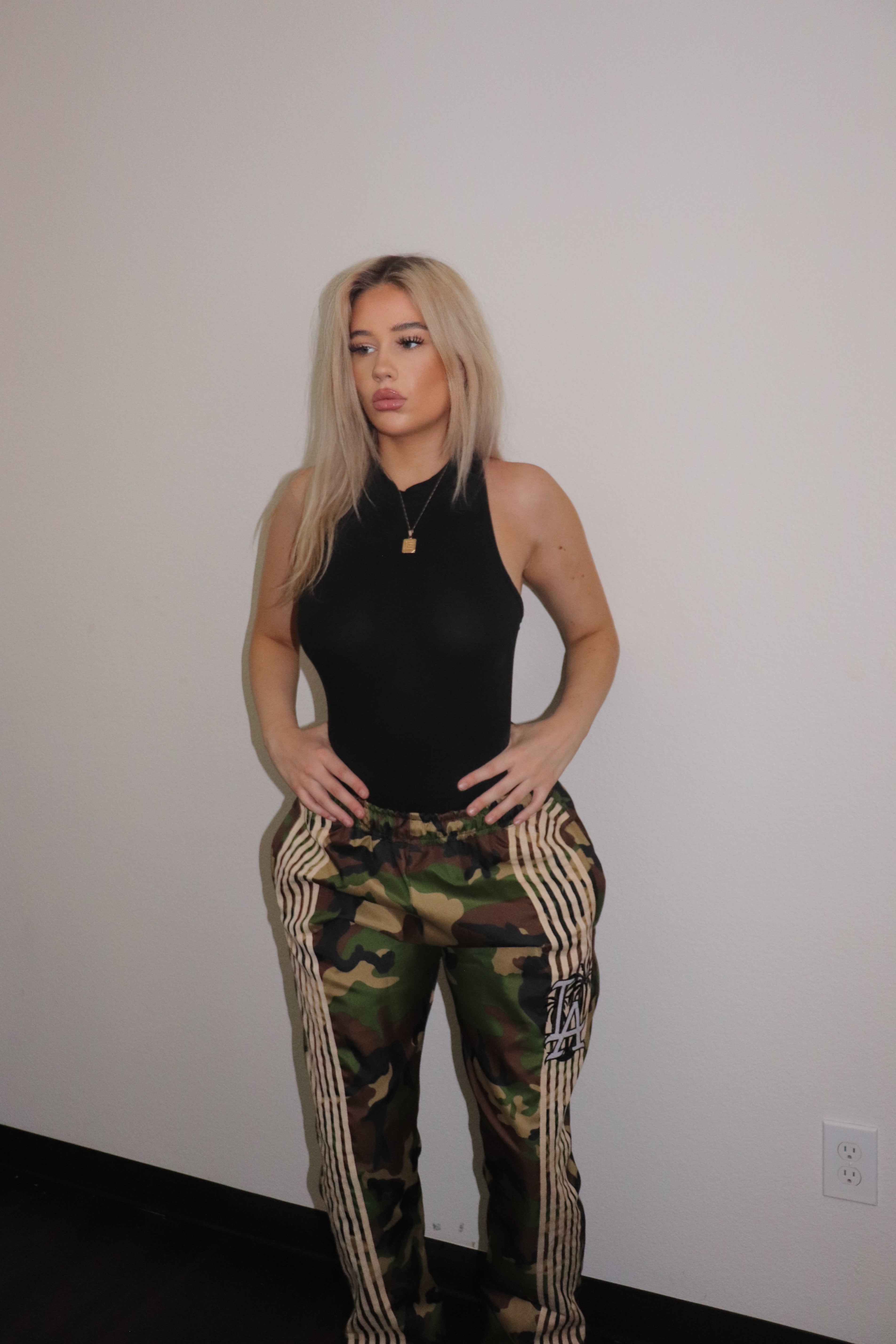 Camouflage Stripe Pants