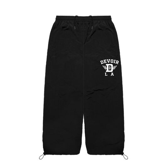 BLACK Runway Nylon pants