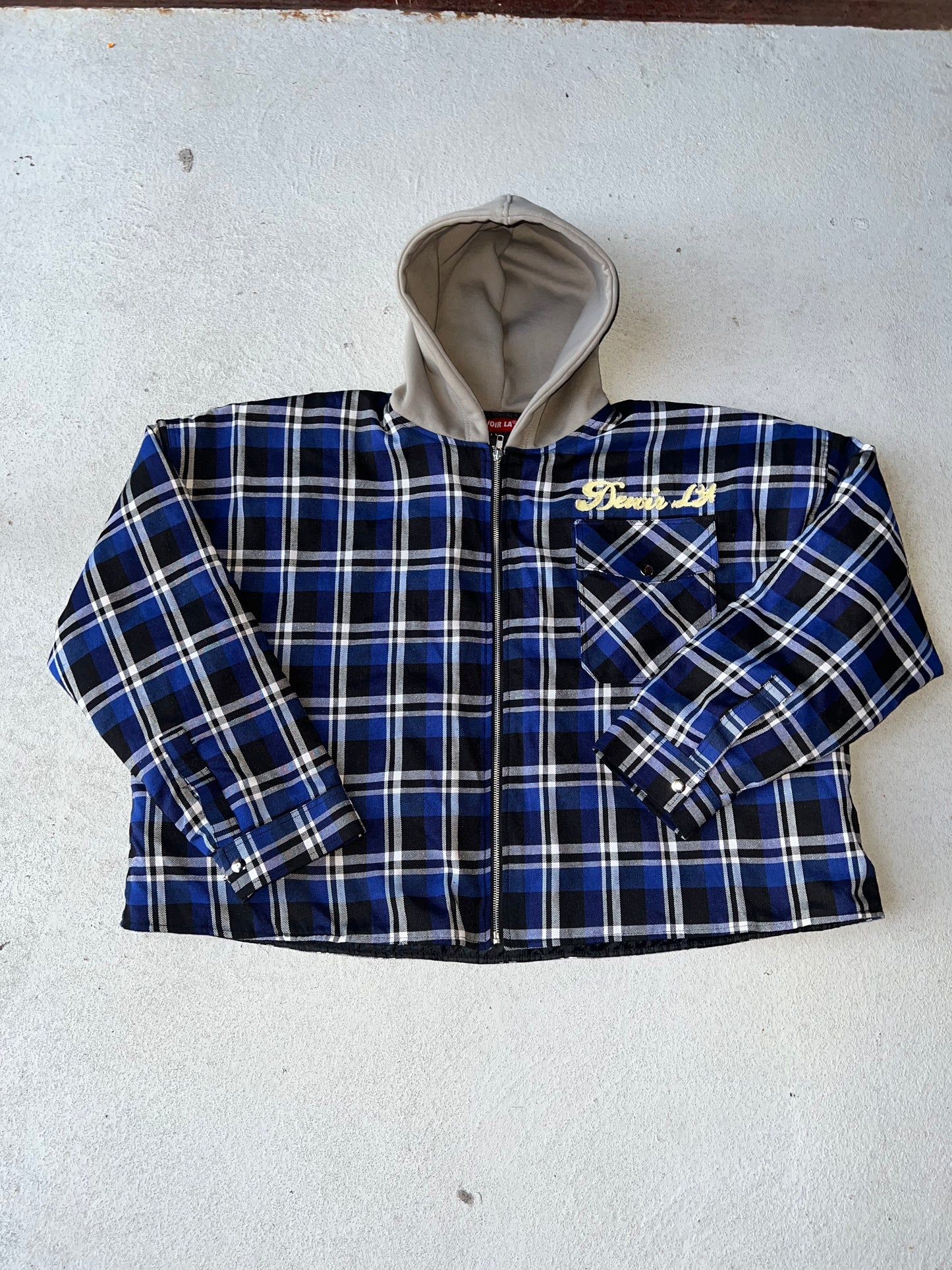 Devoir LA Flannel Blue Jacket