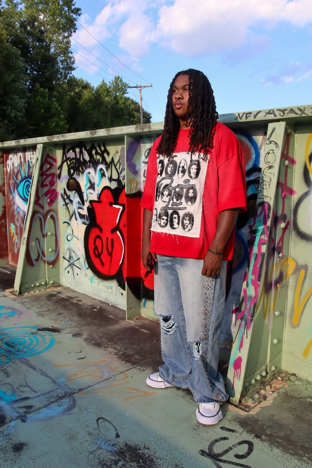 Red Canvas Shirt
