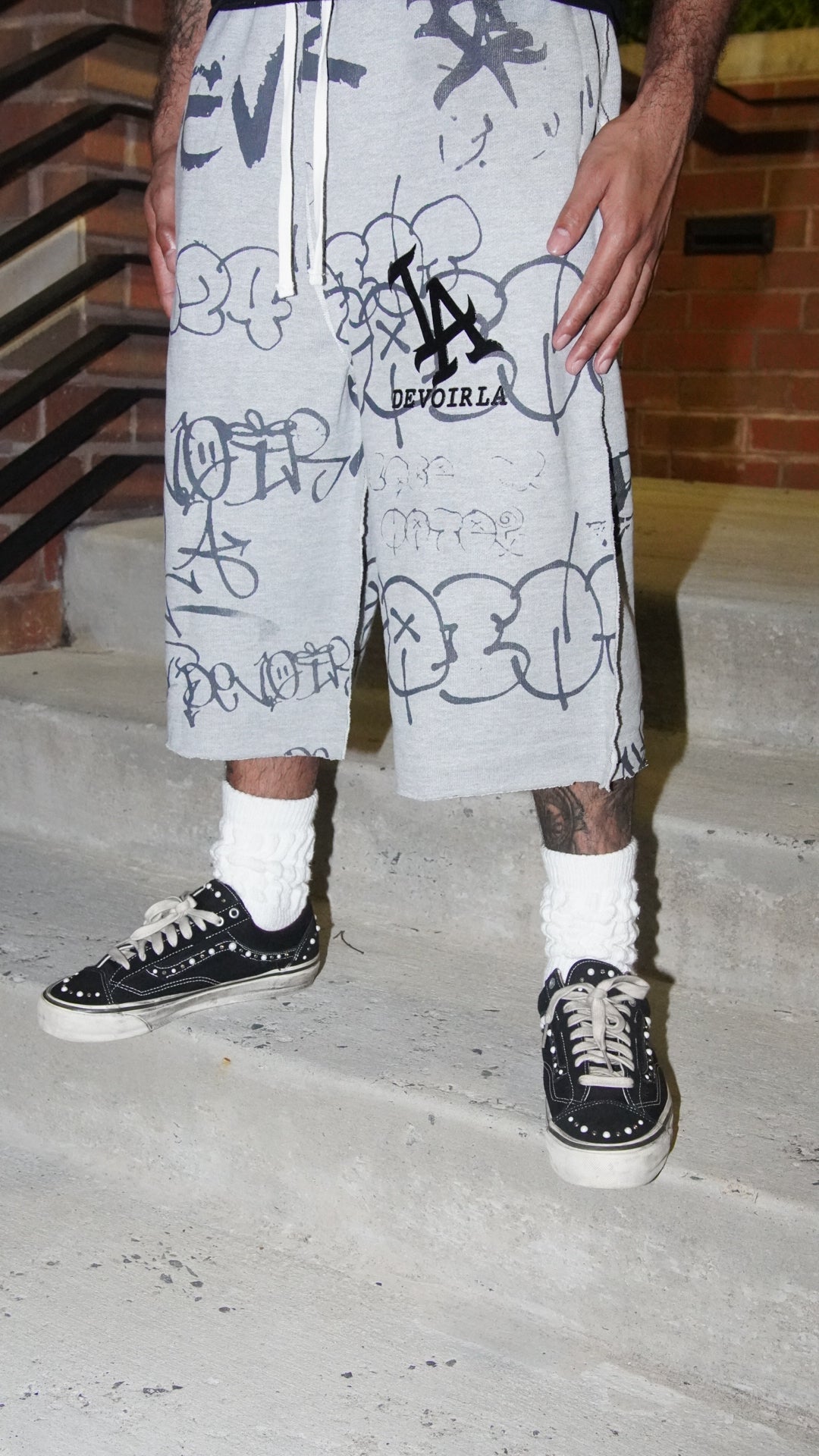 Graffiti 3/4 Shorts