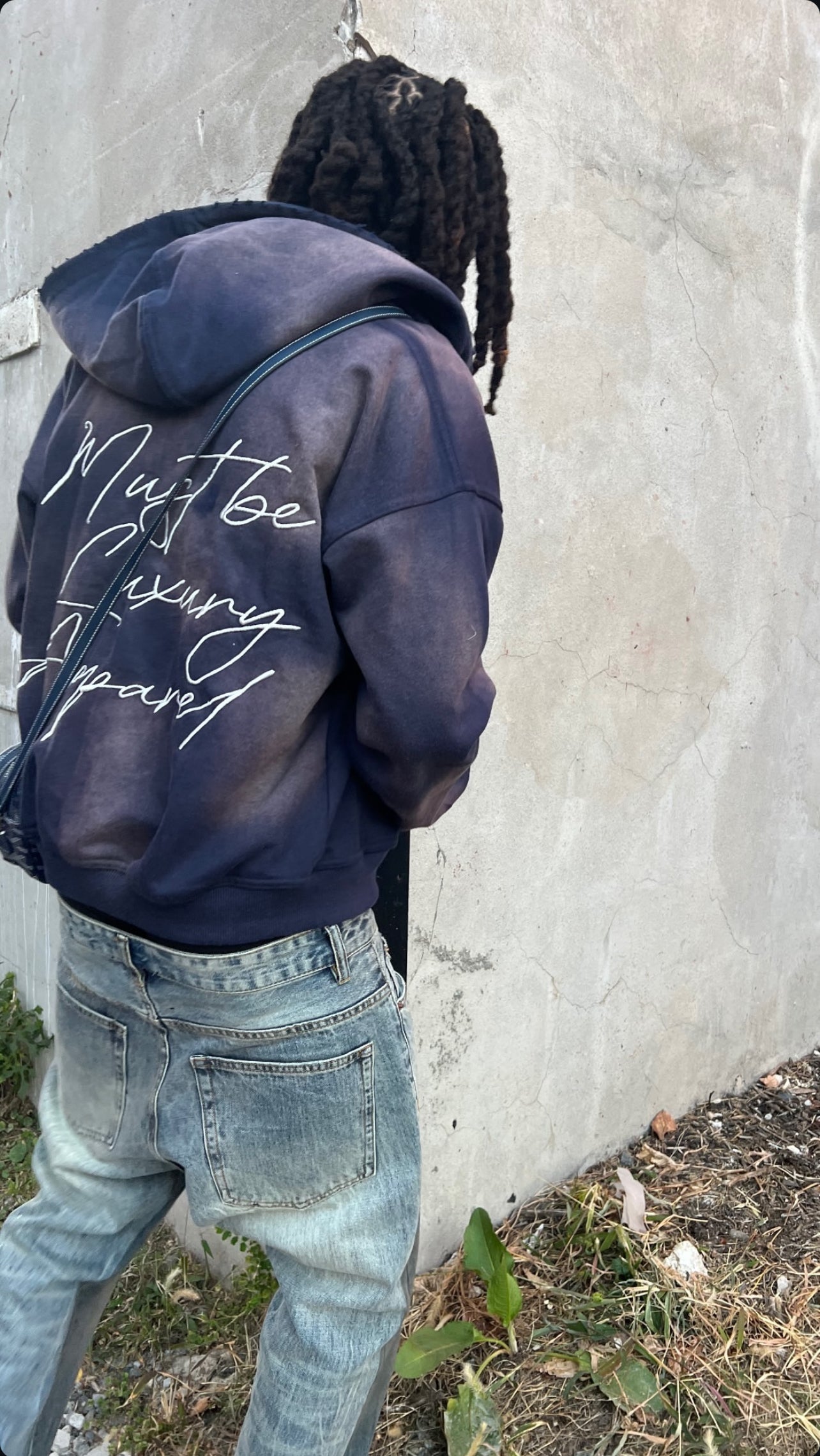 Blue Washed Must be luxury hoodie