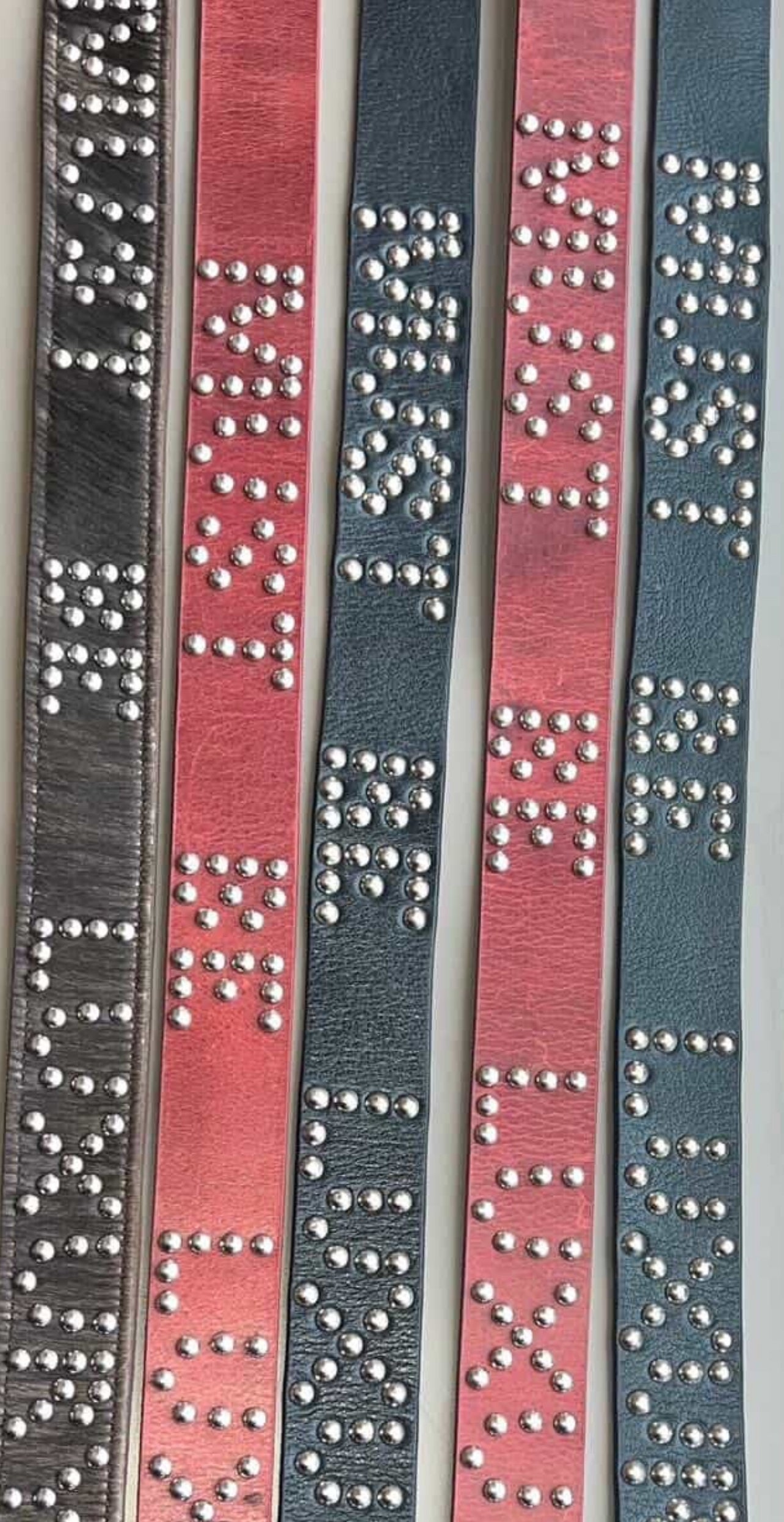 studded must be luxury Fur belt