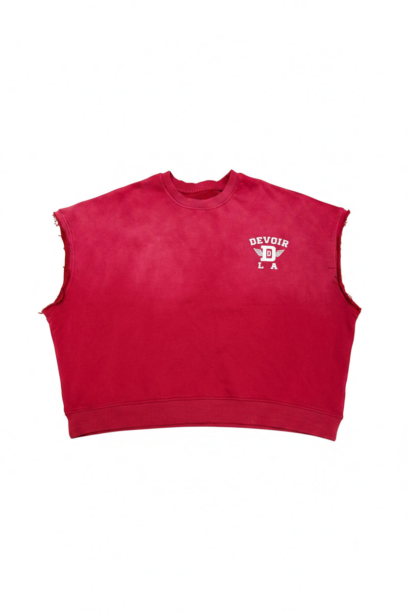 Runway Cutoff Crewneck