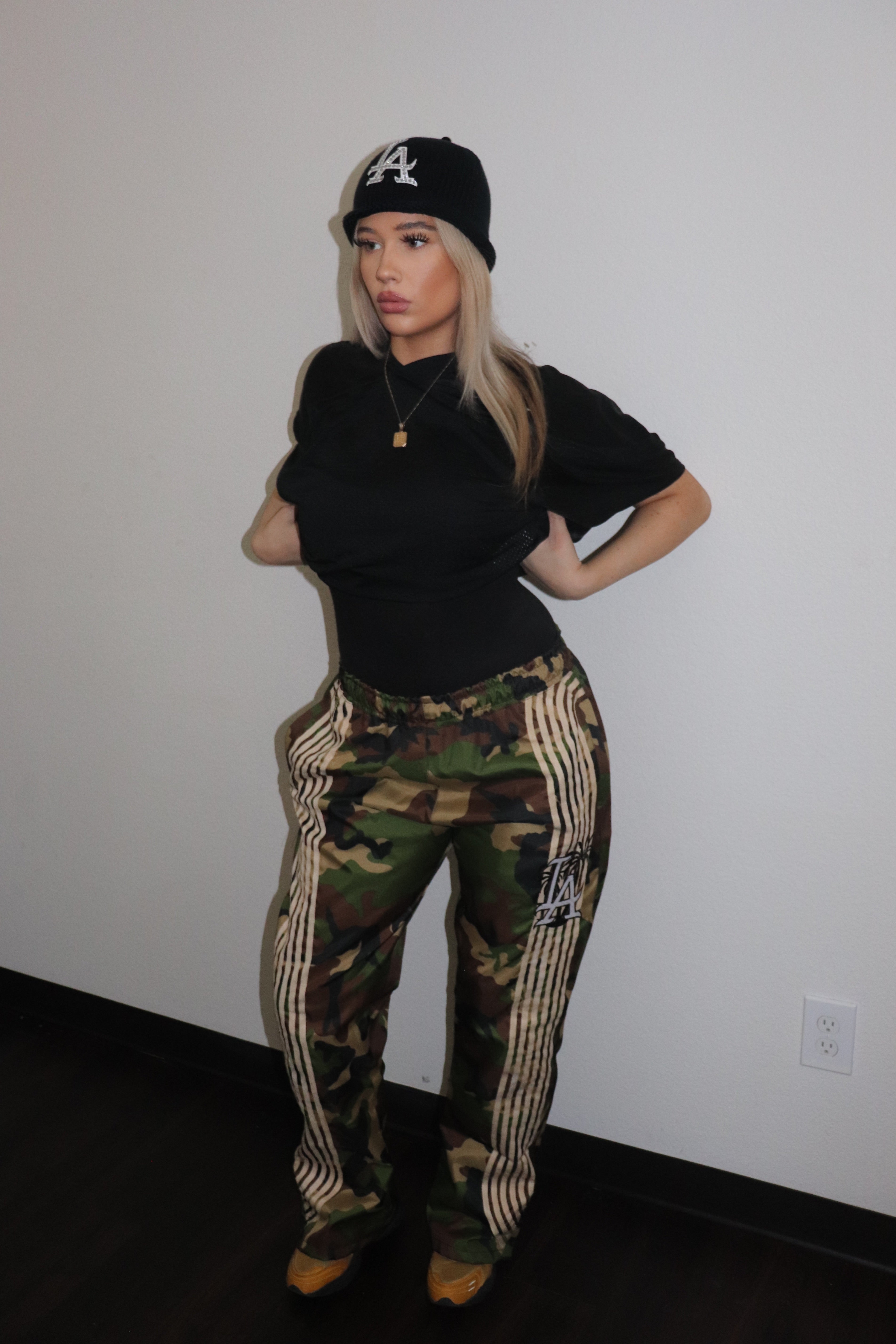 Camouflage Stripe Pants