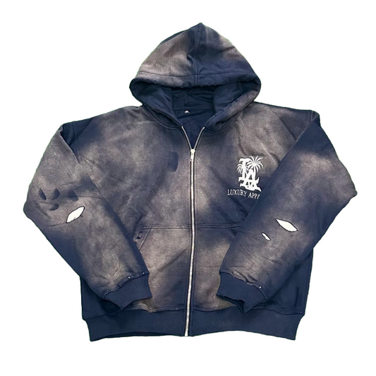 Blue Washed Must be luxury hoodie