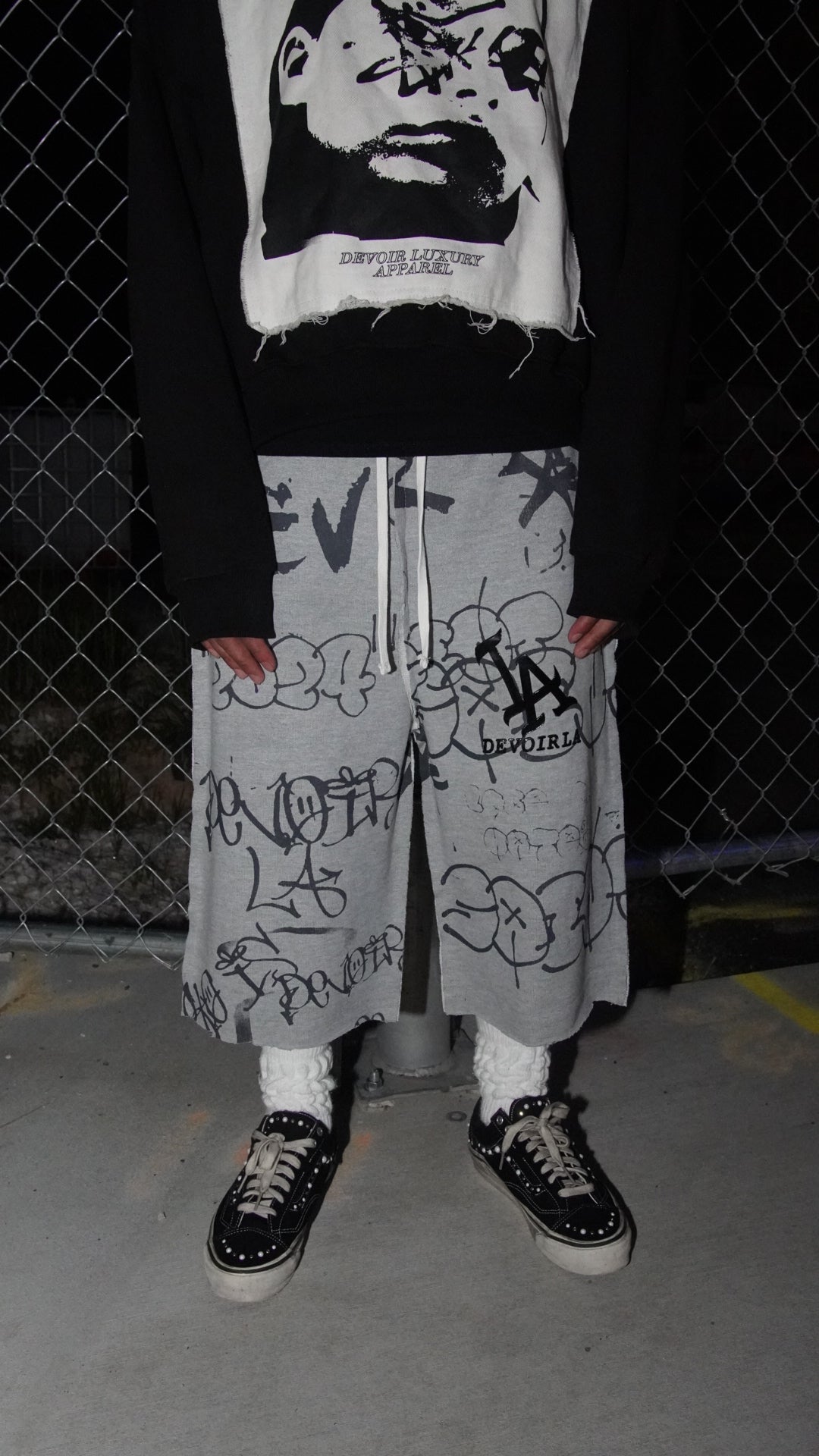 Graffiti 3/4 Shorts