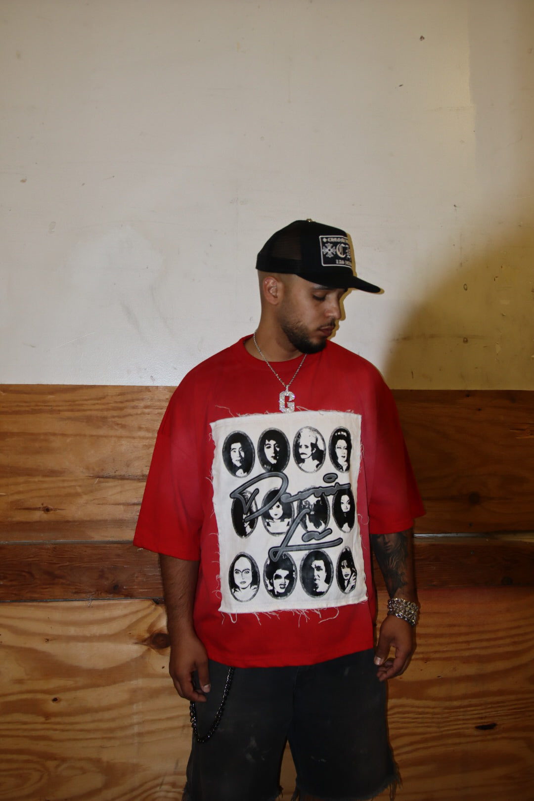 Red Canvas Shirt