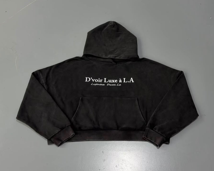 “Noir Luxe” Hoodie