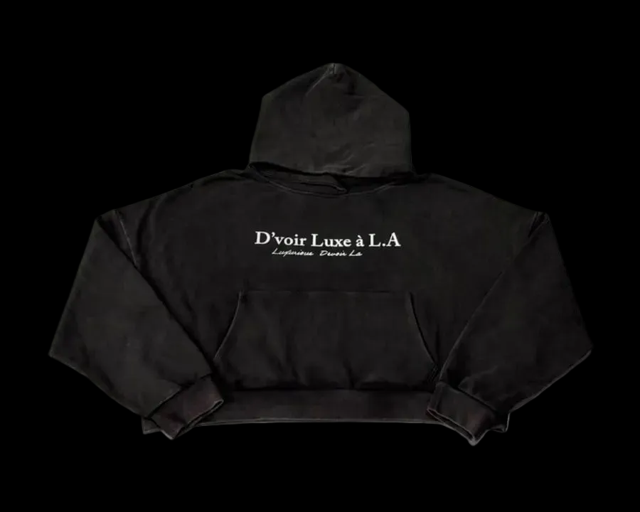 “Noir Luxe” Hoodie