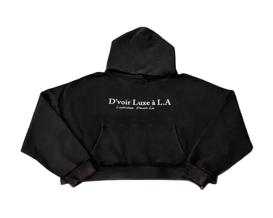 “Noir Luxe” Hoodie