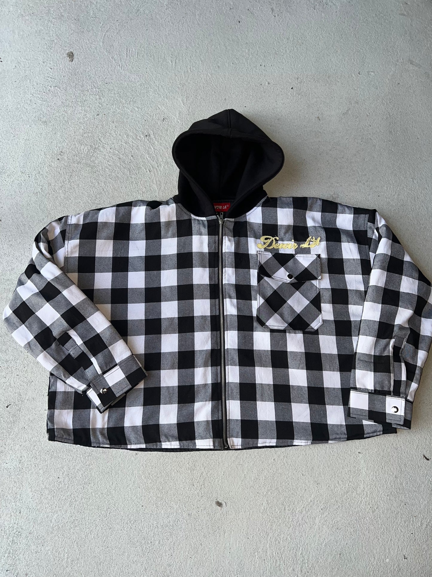 Devoir LA Flannel White Jacket