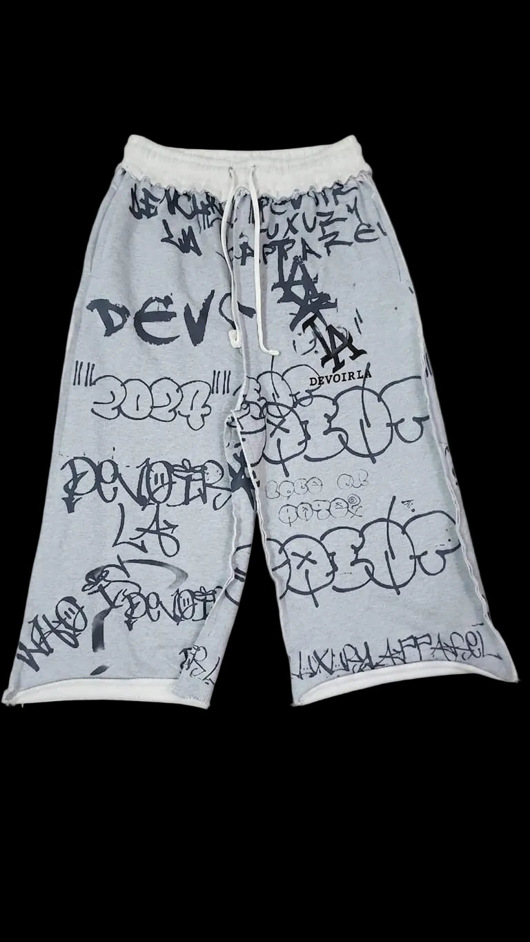 Graffiti 3/4 Shorts