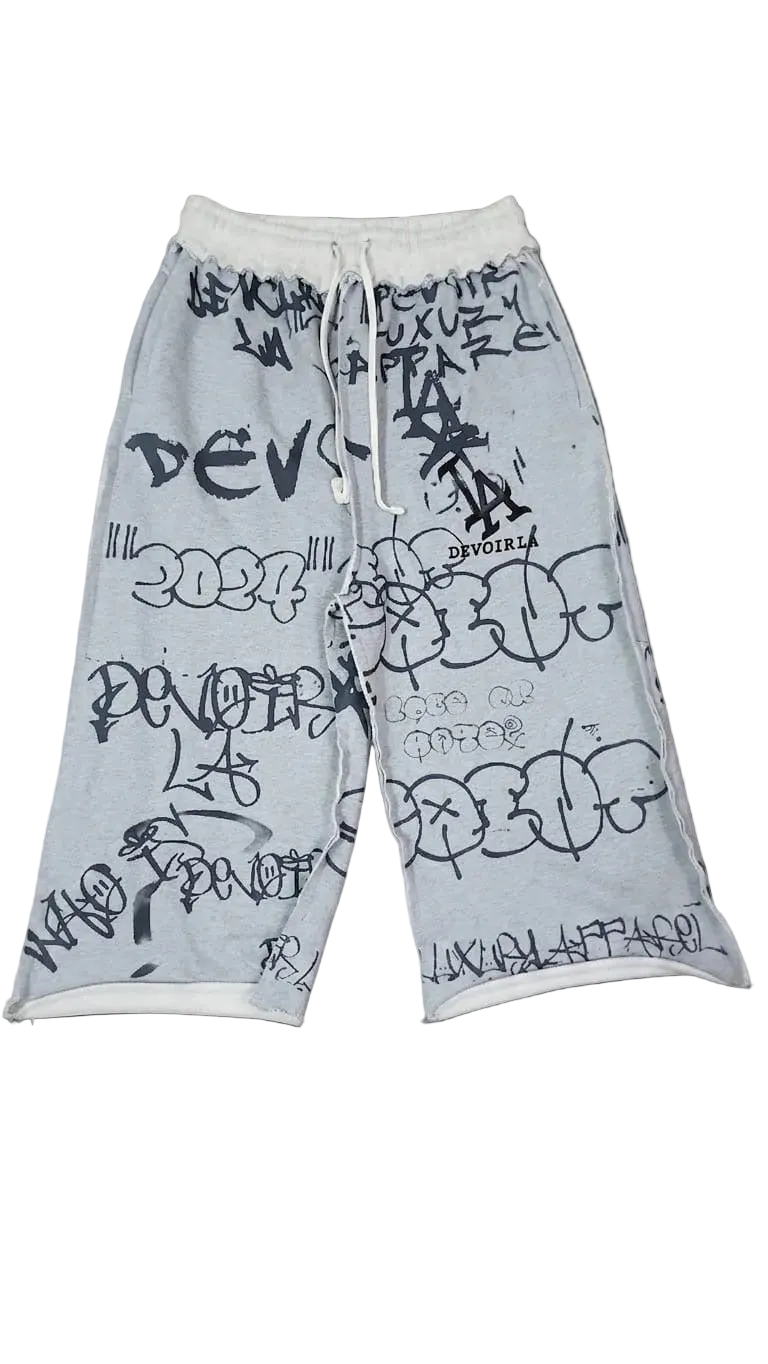 Graffiti 3/4 Shorts